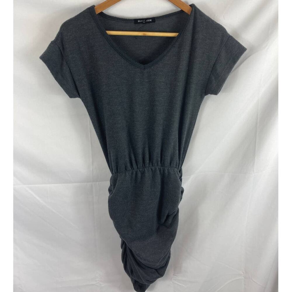 Hye park and lune ruched dress short sleeve 0